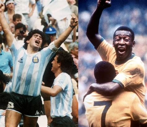 Pele vs. Maradona : A Hot Discussion on Who Was Greater of the Two ...