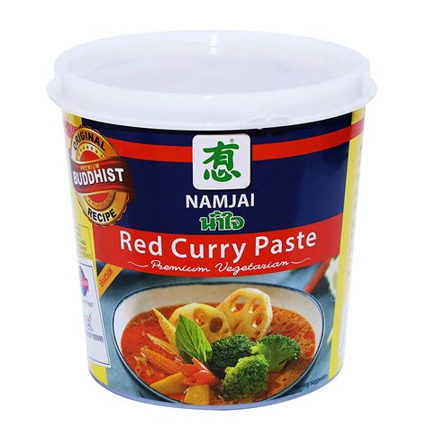 Red Curry Paste (Veg) (Namjai) 1Kg – www.foodedge.com