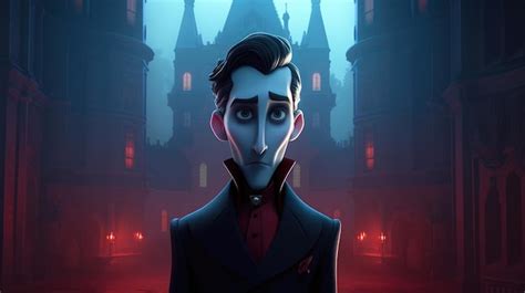 Premium Photo | A cartoon character from the movie dracula.