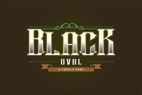 BLACK OVAL (1239)