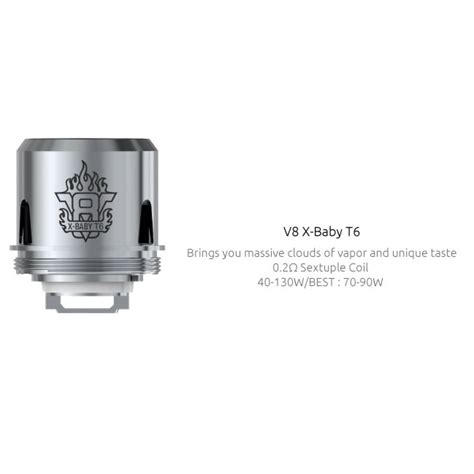 TFV8 X-Baby Coils (3Pk) - KICKVAPES