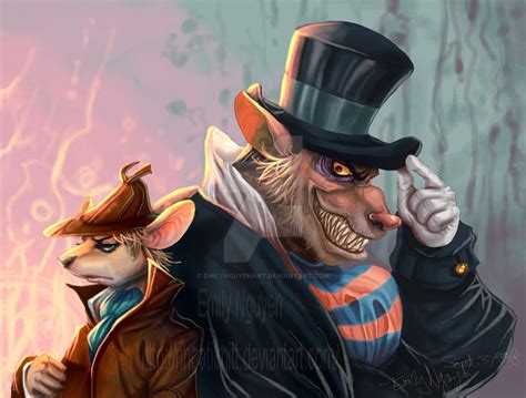 GMD -- Basil and Ratigan by emilynguyenart on DeviantArt