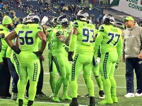 SNAP POLL: So What Do You Think Of Seattle Seahawks New Neon Green ...