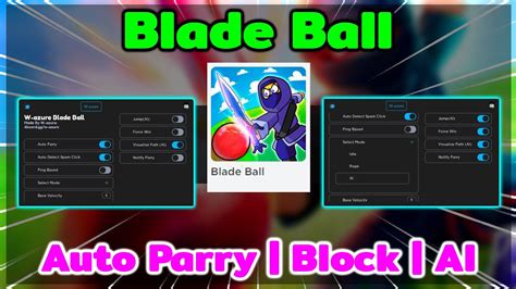 Roblox - Script Blade Ball | สคริปต์ Auto Parry | Auto Block | AI - YouTube