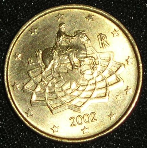 50 Euro Cent 2002, Euro (2002 - ) - 50 Euro Cent - Italy - Coin - 2168