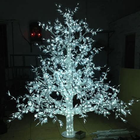 Aliexpress.com : Buy 2.0Meter white xmas decorations led tree lights ...