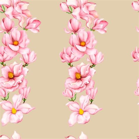 Premium Vector | Elegant seamless floral pattern