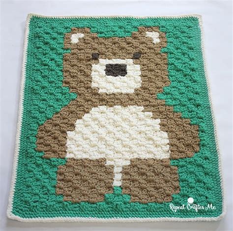 Free Crochet C2c Baby Blanket Pattern