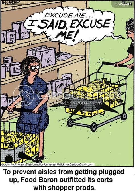 Grocery Shopping Cartoons and Comics - funny pictures from CartoonStock