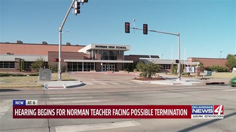 Norman Public Schools begins hearings for high school teacher's dismissal after threats, hit ...