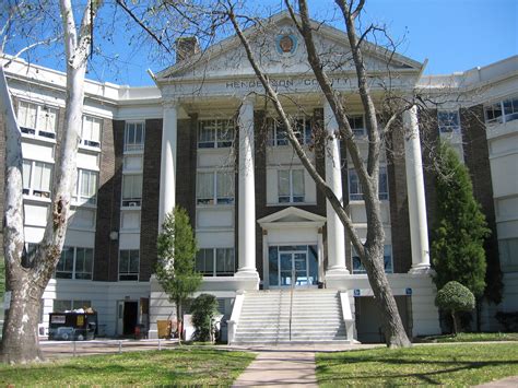 Henderson County Courthouse, Texas | Texas County Courthouses