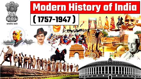 Modern History of India (1757-1947): Know full history in detail by ...