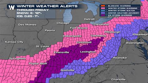 Midwest Snow and Ice Today - WeatherNation