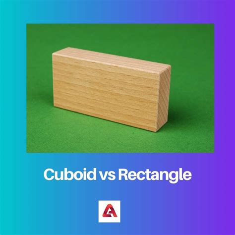 Cuboid vs Rectangle - What's different?