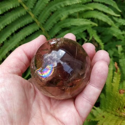 Smoky Quartz Sphere - 55mm (Brazil) - Stand Sold Separately - Crystals of Atlantis