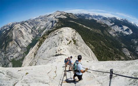 Half Dome Day Hike in Yosemite National Park is the Park's Most Difficult Hike | Yosemite ...