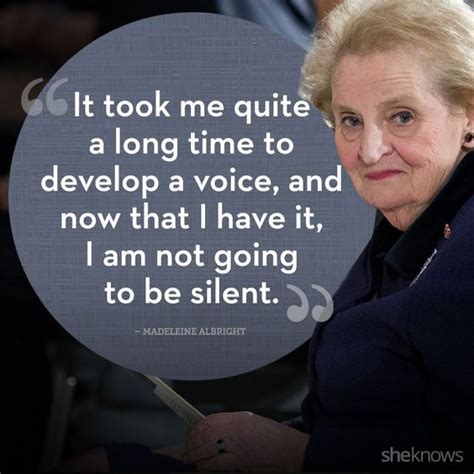 Madeleine Albright: | Powerful quotes, Women history month quotes ...