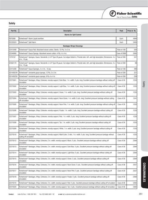 Safety - Fisher Scientific: Lab Equipment