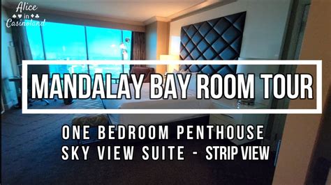 Mandalay Bay Room Tour - One Bedroom Penthouse Sky View Suite - Strip ...