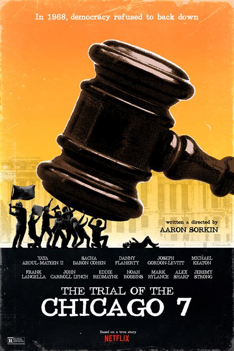 The Trial Of The Chicago 7 | Poster By Edgarascensao