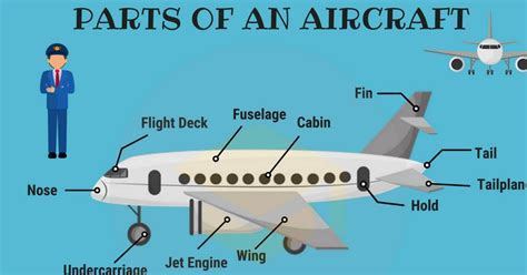 Aircraft Parts: Exterior Parts of an Airplane with Pictures • 7ESL