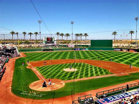 Indians/Reds: Goodyear Ballpark, Goodyear,AZ | Baseball park, Mlb, Goodyear