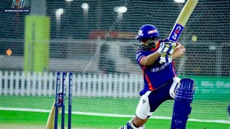 IPL 2020: Rohit Sharma reveals hamstring injury is absolutely fine – FirstSportz