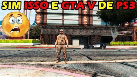 GTA V DO PS3 COM GRAFICOS ULTRA REALISTA!!! - YouTube