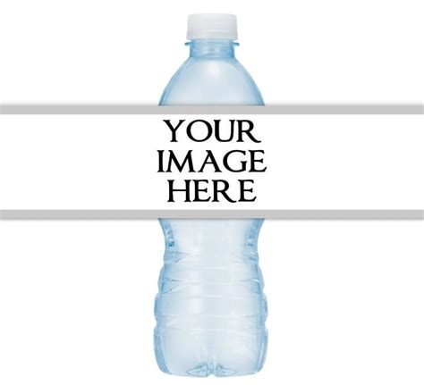 CUSTOM Printable Water Bottle Labels CUSTOMIZED for your