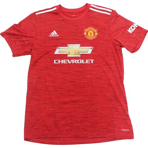 David Beckham Autographed 2020-21 Manchester United Replica Home Jerse ...