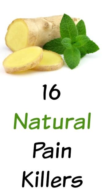 16 Natural Pain Killers - Natural Holistic Life