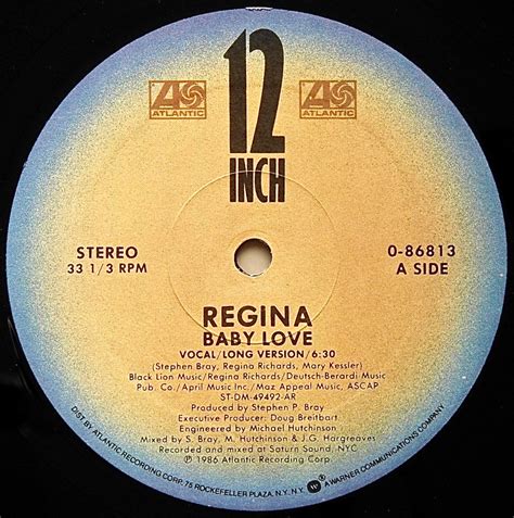 REGINA / Baby Love