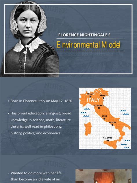 Florence Nightingale Environmental Model | PDF | Florence Nightingale | Nursing