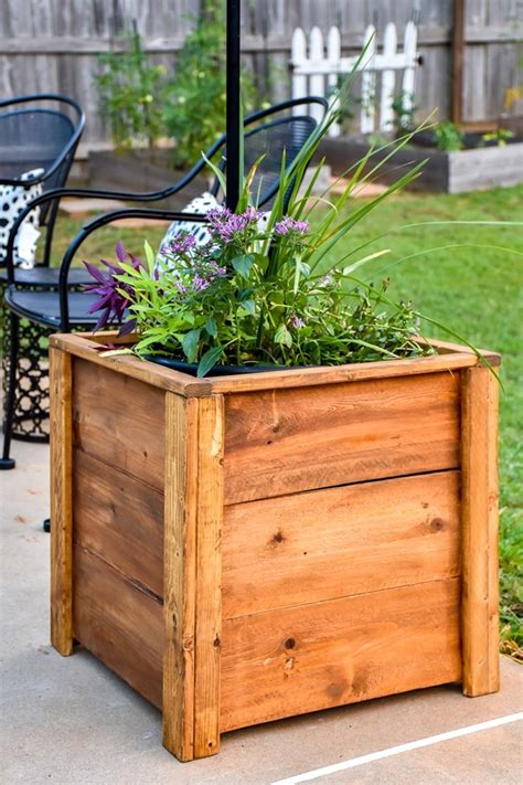 DIY Wood Planter Box