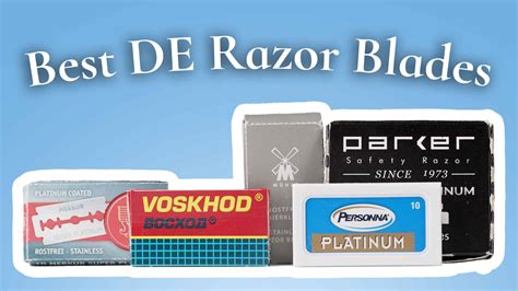 BEST & WORST Blades For Safety Razor & DE Shaving (Review) | Gentleman ...