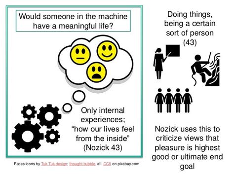 Nozick, "The Experience Machine" and Wolf, "The Meanings of Lives"