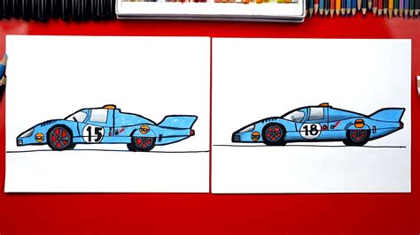 How To Draw Cartoons Race Car | Images and Photos finder