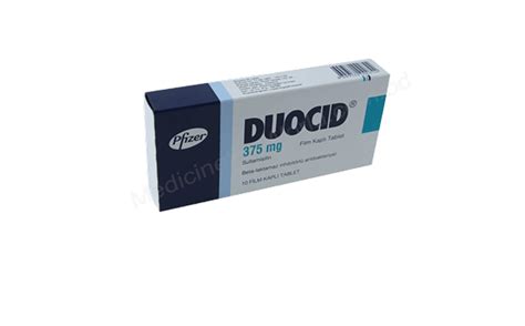 Sultamicillin (Duocid 375mg) Rx - MEDICINE FOR WORLD