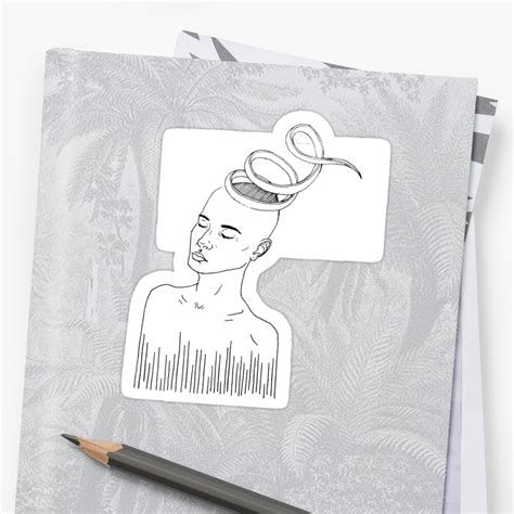 "Dreaming" Sticker by ruswatkins | Redbubble