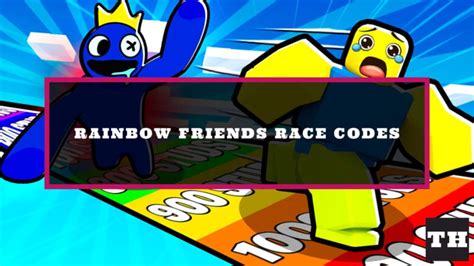 Rainbow Friends Race Codes [Race 8] - Try Hard Guides