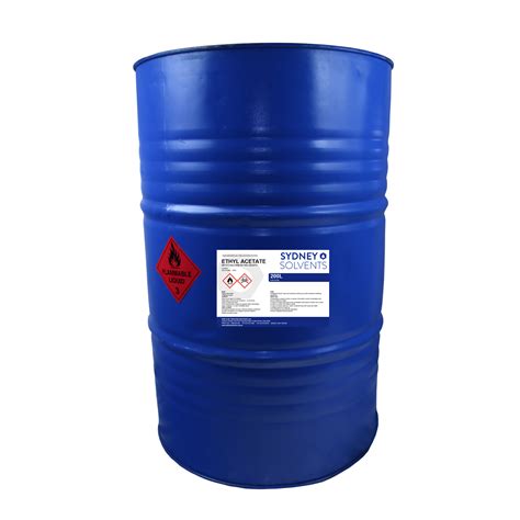 Ethyl Acetate 200 Litre | Sydney Solvents