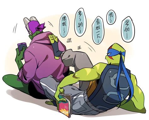 #wattpad # Rottmnt leo x donnie una pareja 💙💜 Ninja Turtles Art, Teenage Mutant Ninja Turtles ...