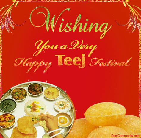 Wishing You A Very Happy Teej Festival - DesiComments.com