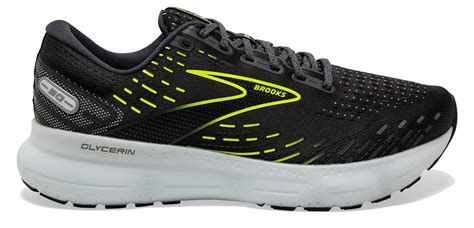 Brooks Men's Glycerin 20 - Ebony/White/Nightlife (1103821D047)