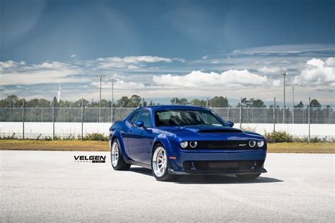 Prominent Custom Wheel Arches and Styling Elements Detected on Dodge Challenger — CARiD.com Gallery