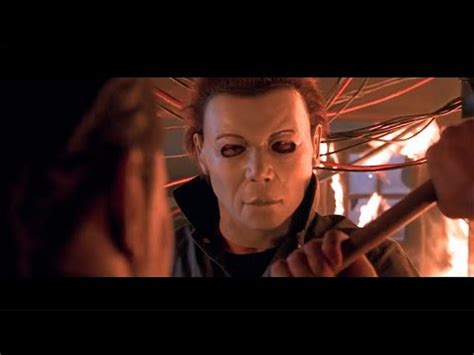 Halloween: Resurrection - Busta Rhymes kills Michael Myers - Final Fight / Ending Scene (1080p ...