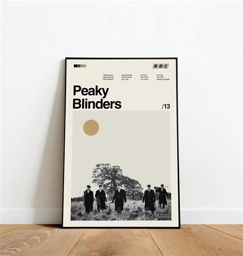 PEAKY BLINDERS Poster - Retro Movie Poster