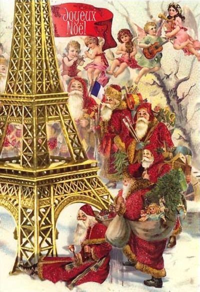 Joyeux Noël ~ Merry Christmas | Christmas in paris, Vintage christmas ...