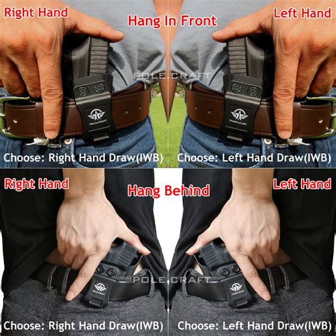 Ruger SR9C Holster - Ruger SR40C Holster, Kydex IWB Holster Ruger SR9C – PoLe.Craft Holster