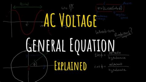 Breakdown of the AC Voltage General Equation • Engineering Scribbles